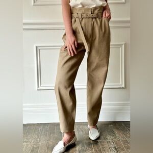 VERONIQUE LEROY - Carrot Denim Pants in Stone
